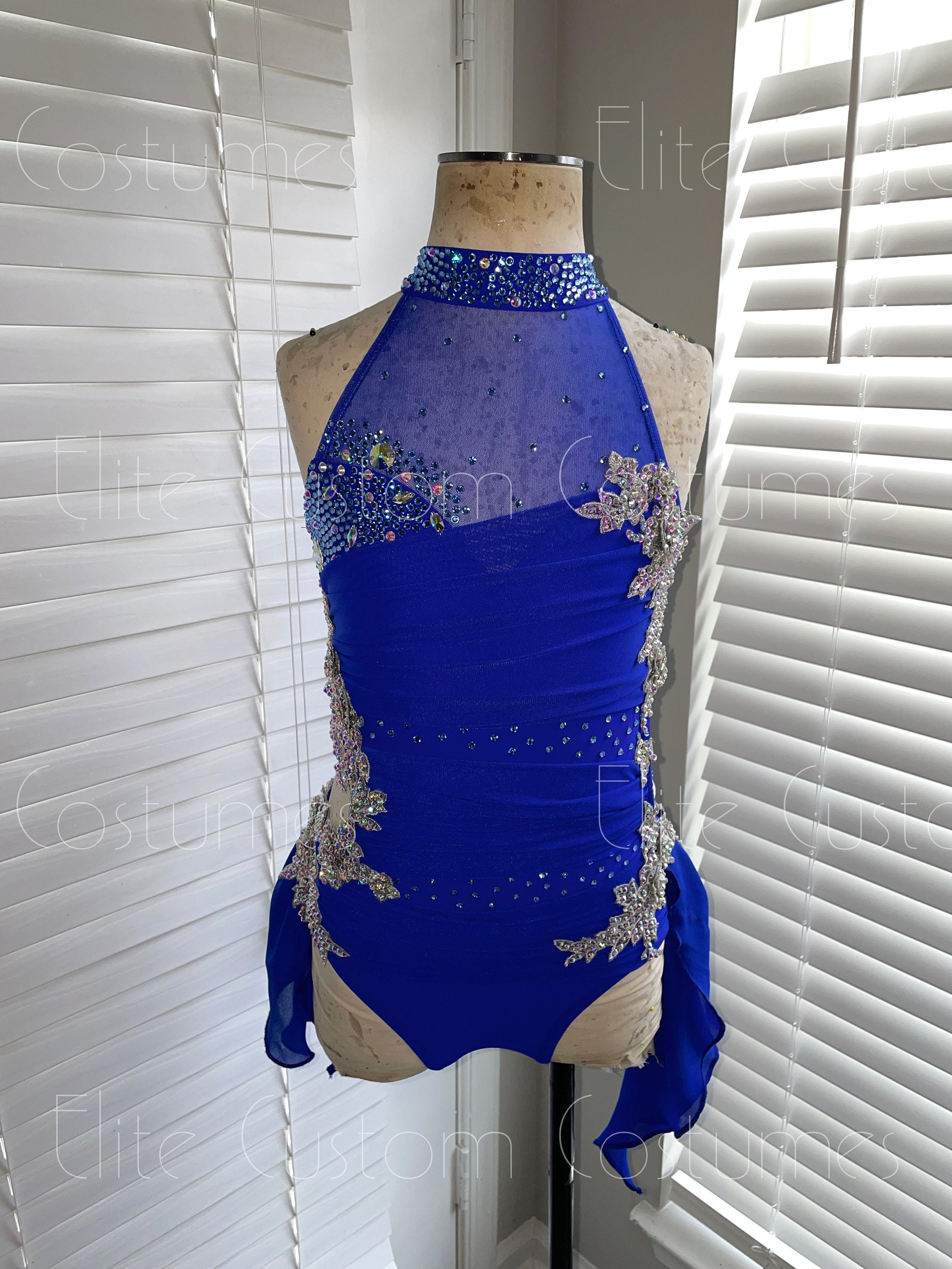 Call It The Blues Lyrical Dance Costume – Dance Costumes Studio