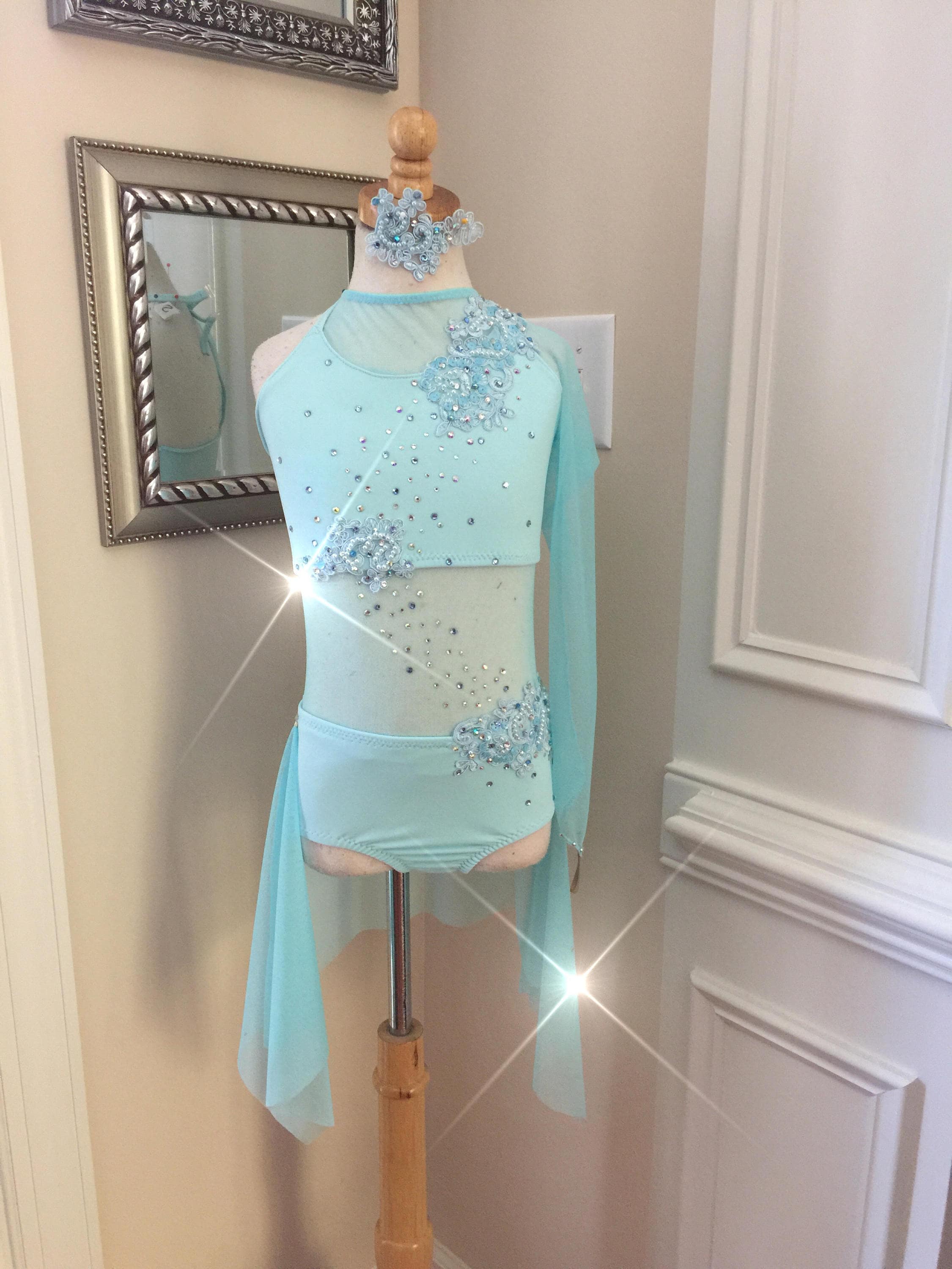 2 Piece Custom Lyrical Dance Costume for competitionJazz or Etsy