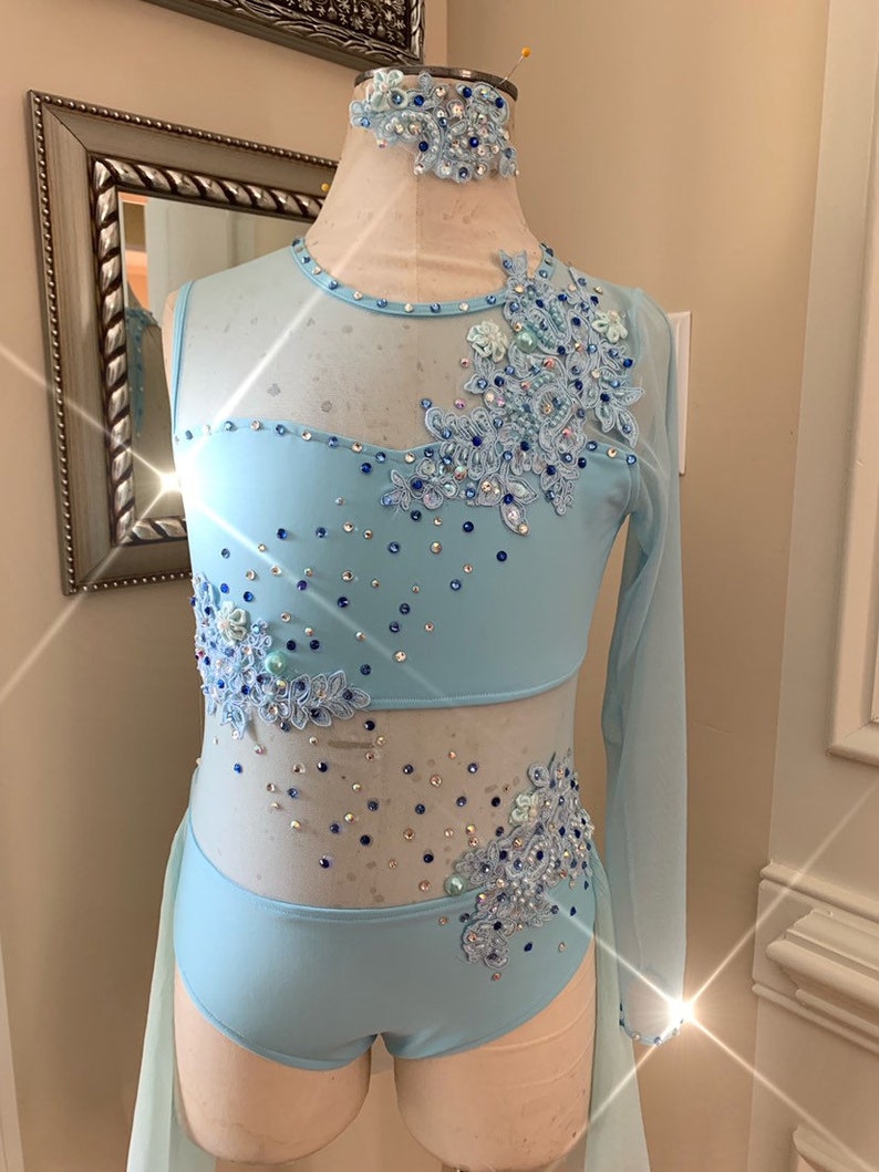 Custom Dance Costume Lyrical Jazz Contemporary One Piece with Etsy