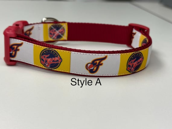 Indiana Fever  Wnba Adjustable Dog Collars