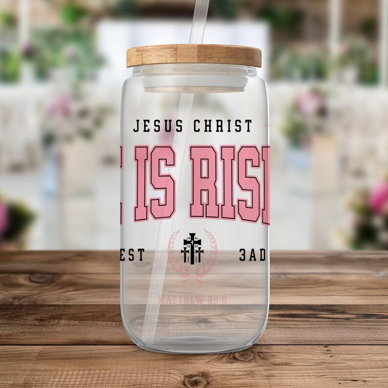 He is Risen Shirt PNG/SVG Sublimation Design, He is Risen Shirt, Matthew 28 6, Resurrection svg, Easter Jesus Shirt, Easter Sweatshirt png image 6