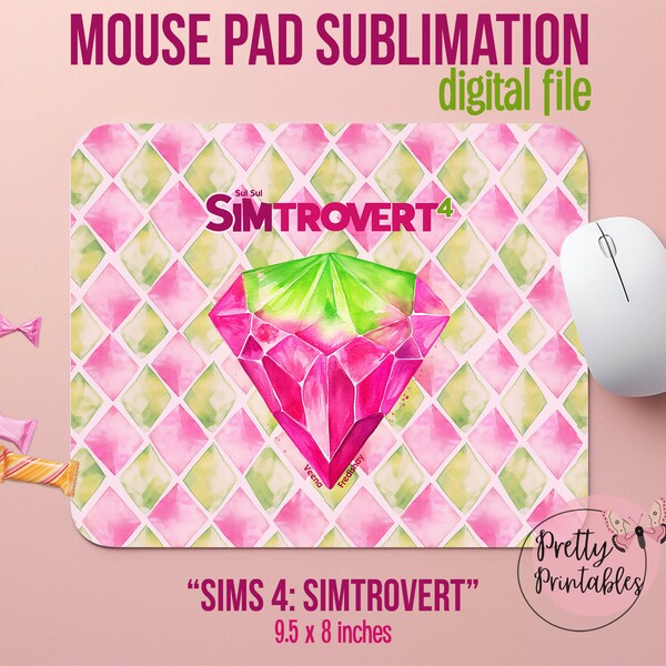 The Sims 4 Mouse Pad Etsy