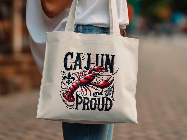Cajun en trots: sublimatieontwerp png, rivierkreeft langoesten png, mardi grasshirt Zuid-Louisiana png, cadeau cajuncultuur New Orleans afbeelding 8