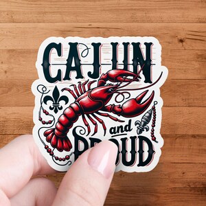 Cajun en trots: sublimatieontwerp png, rivierkreeft langoesten png, mardi grasshirt Zuid-Louisiana png, cadeau cajuncultuur New Orleans afbeelding 7