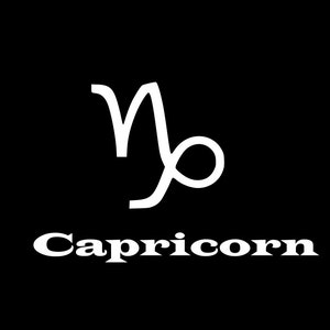 Capricorn Astrological sign decal, zodiac decal, astrology decal, car decal, laptop decal, tablet decal, vinyl decal, window sticker