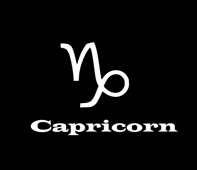 Capricorn Astrological Sign Decal Zodiac Decal Astrology - Etsy