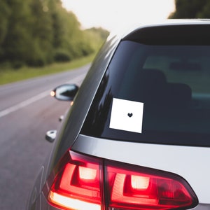 Colorado State car decal, Colorado state car decal, Colorado, CO, window sticker, vinyl decal, custom decal, home is where the heart is