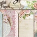 Printable Paper Antique Rose Backgrounds Watercolor Rose | Etsy