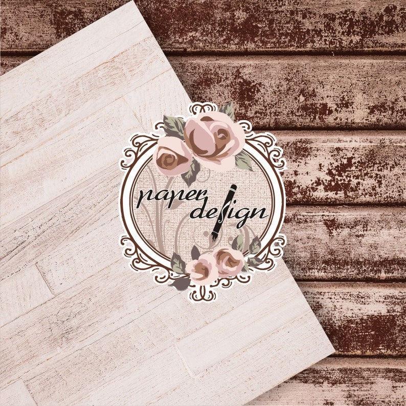 Shabby chic Papers Romantic Vintage Wood Digital Paper Pack Wood Printable Background rustic wood Scrapbook 38 image 6