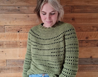 Unwritten Sweater Crochet Pattern