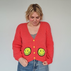 Smile High Cardi crochet pattern