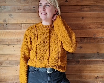 Distant Star Sweater Häkelmuster