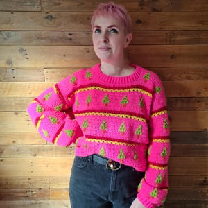 Granny Spruce Sweater crochet pattern