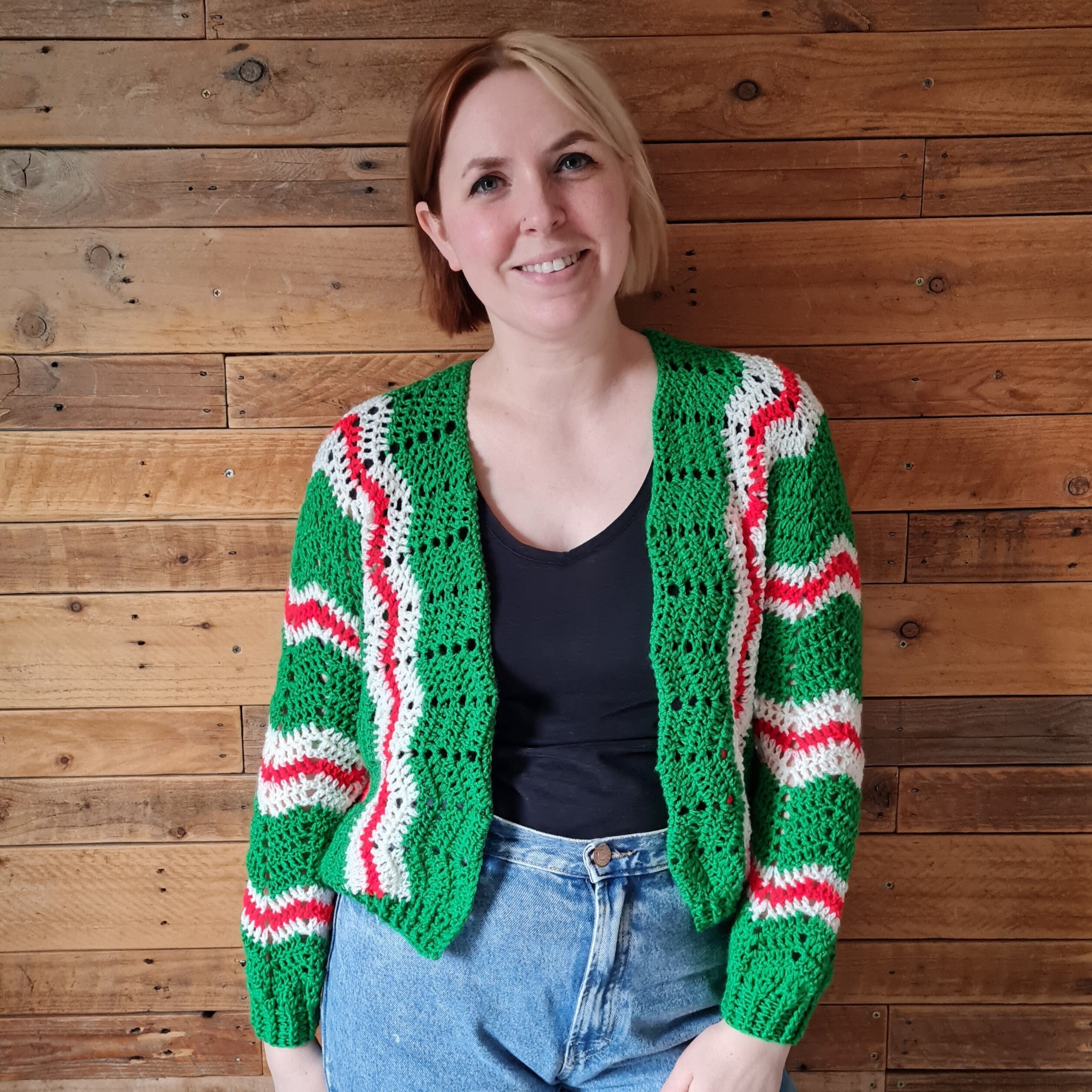 Zig a Zig Ah Cardigan Crochet Pattern - Etsy