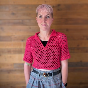Rain Check Tee made-to-measure crochet pattern