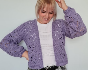 Time After Time Cardigan crochet pattern