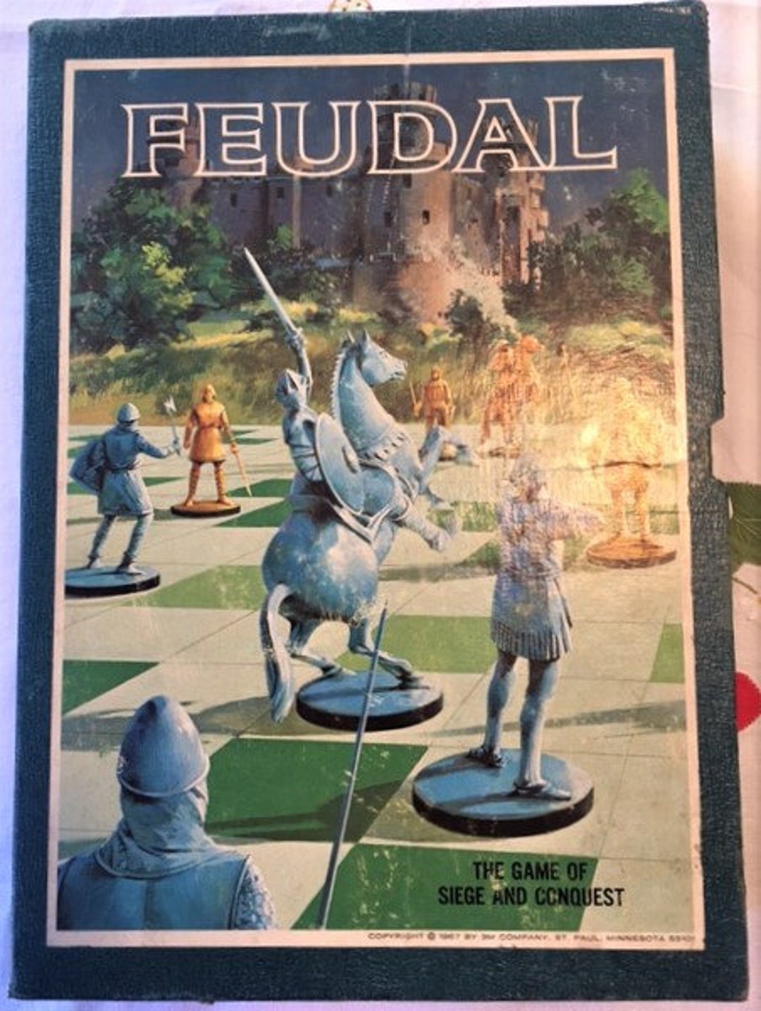 FEUDAL. the Game of Siege and Conquest 3M Bookshelf Games Etsy