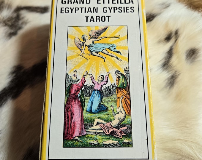 Grand Etteilla Egyptian Gypsies Tarot, 1969