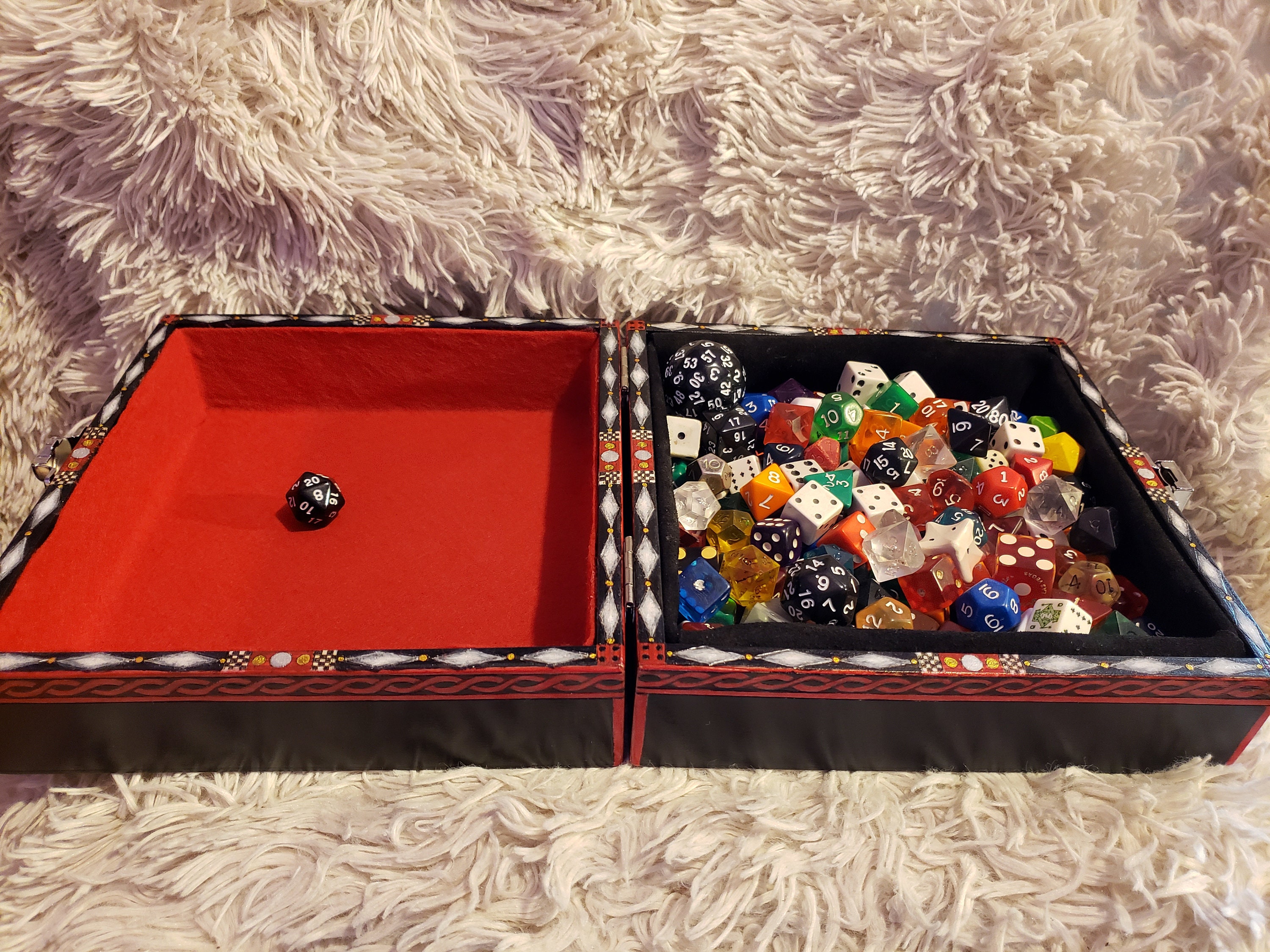 DnD Dice Box, Large Roll, Knotty Box No. 261