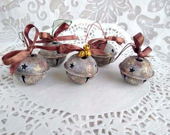 big sleigh bells ooak 157 bow vintage rusty round christmas bells cooper gold brown large jingle bells believe magical sleigh bells - Large Christmas Bells Decorations big sleigh bells ooak 157 bow vintage rusty round christmas bells cooper gold brown large jingle bells believe magical sleigh bells - Large Christmas Bells Decorations
