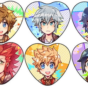 Kingdom Hearts Buttons