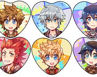 Kingdom Hearts Buttons
