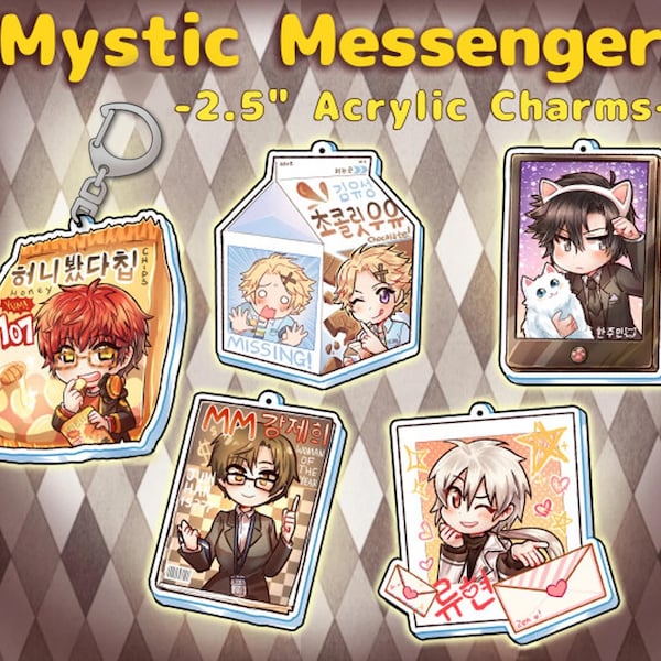 Amuletos de Mystic Messenger