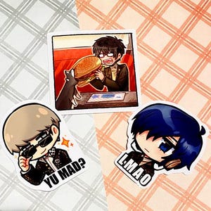 Pack d'autocollants Persona