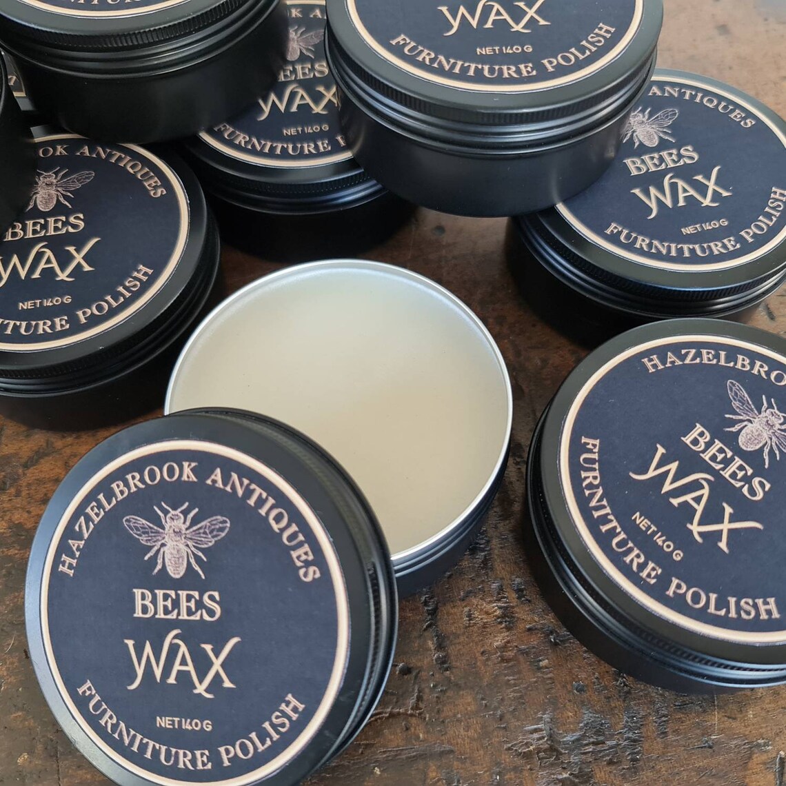 Bees Wax Antique Furniture Polish. 140g Australian Made. Etsy