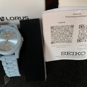 Lorus Sport Fashion Women&#39;s Watch with Silicone Strap RG237SX9