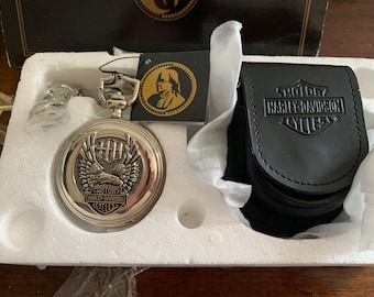 Franklin mint collector shop watches harley davidson