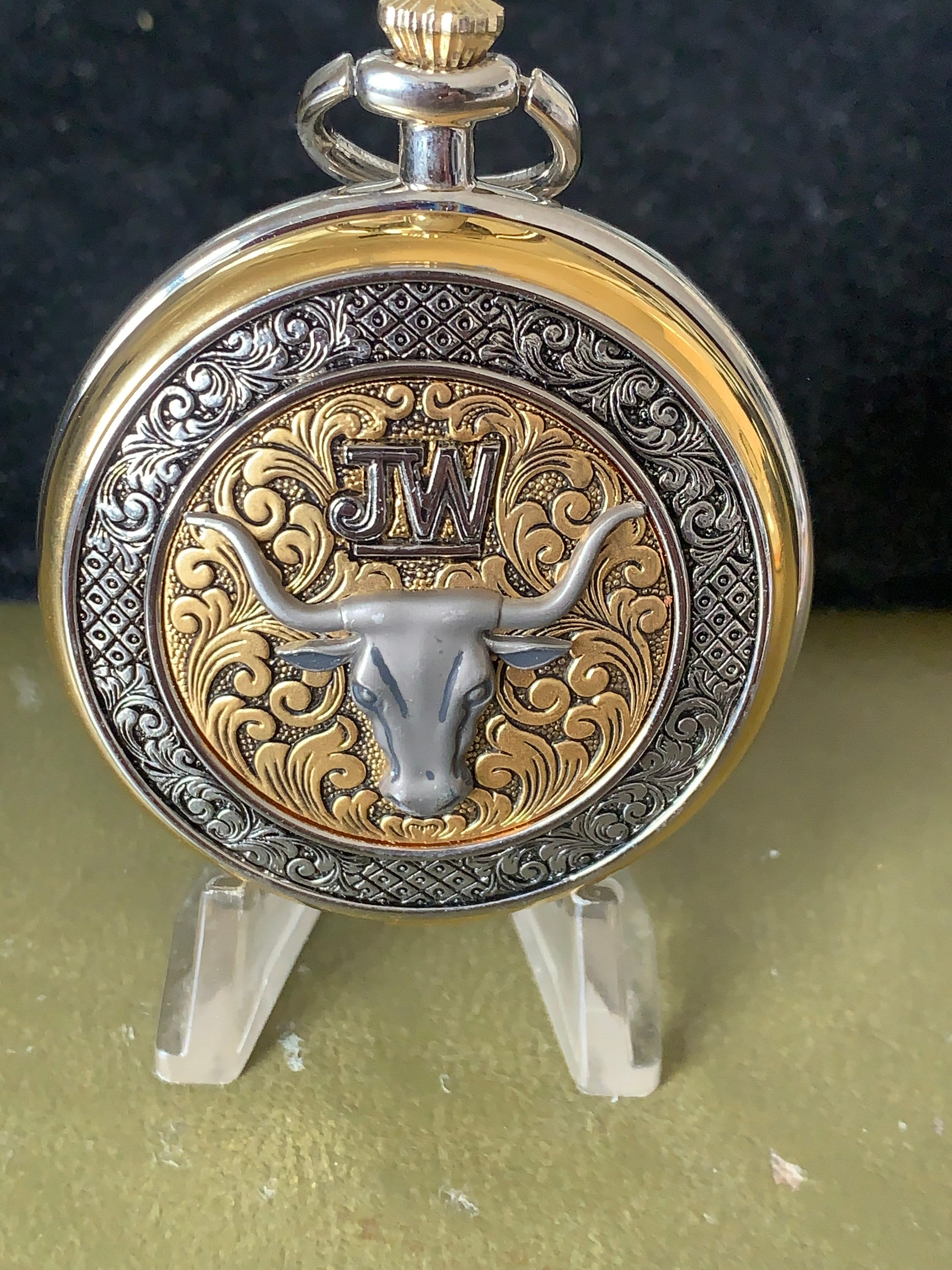 Franklin mint john hot sale wayne pocket watch