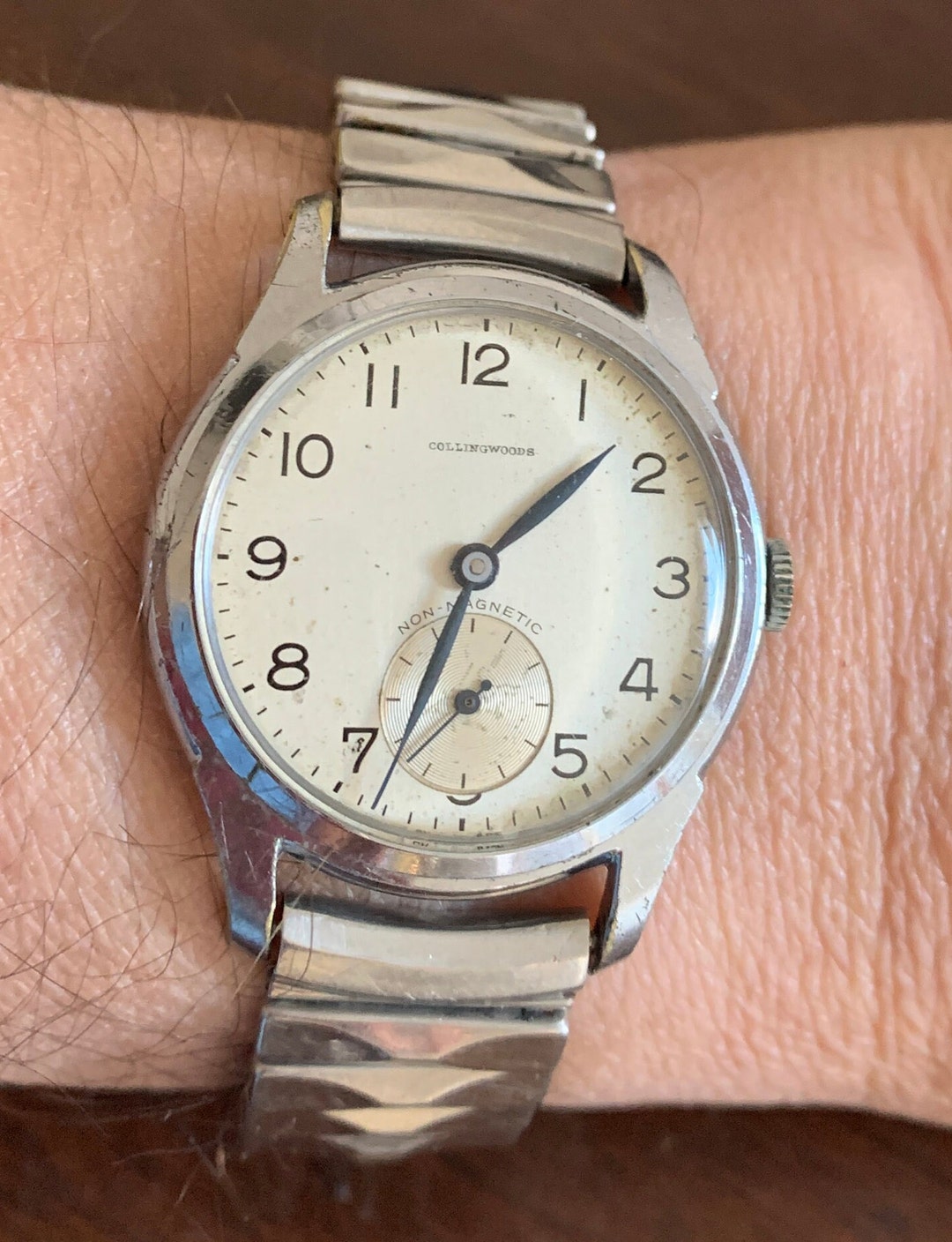 Vintage Collingwoods Watch Manual Wind Mechanical Wrist Watch Etsy