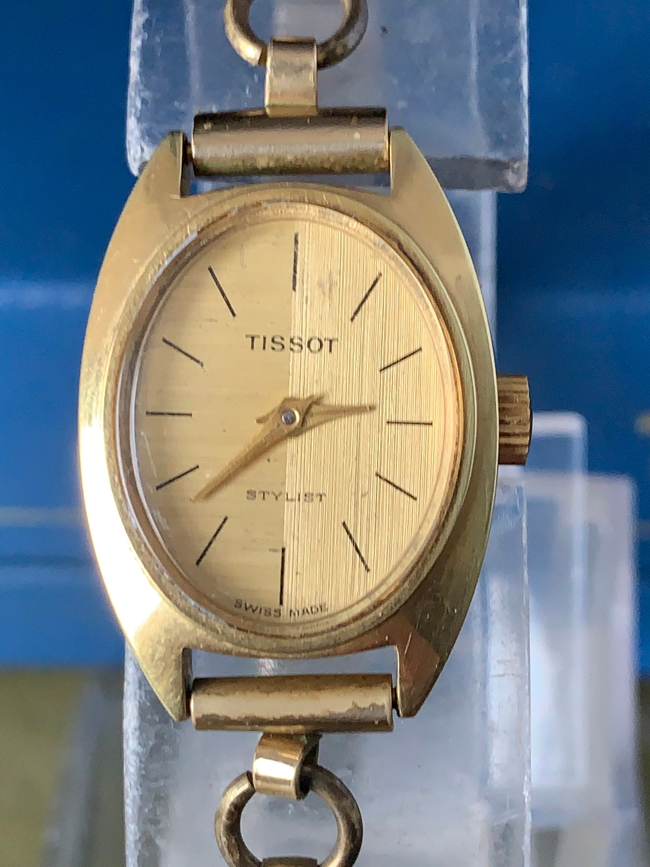 Vintage tissot stylist ladies clearance watch
