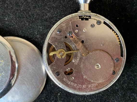 Vintage Smiths Car Dashboard Pocket Watch in original… - Gem