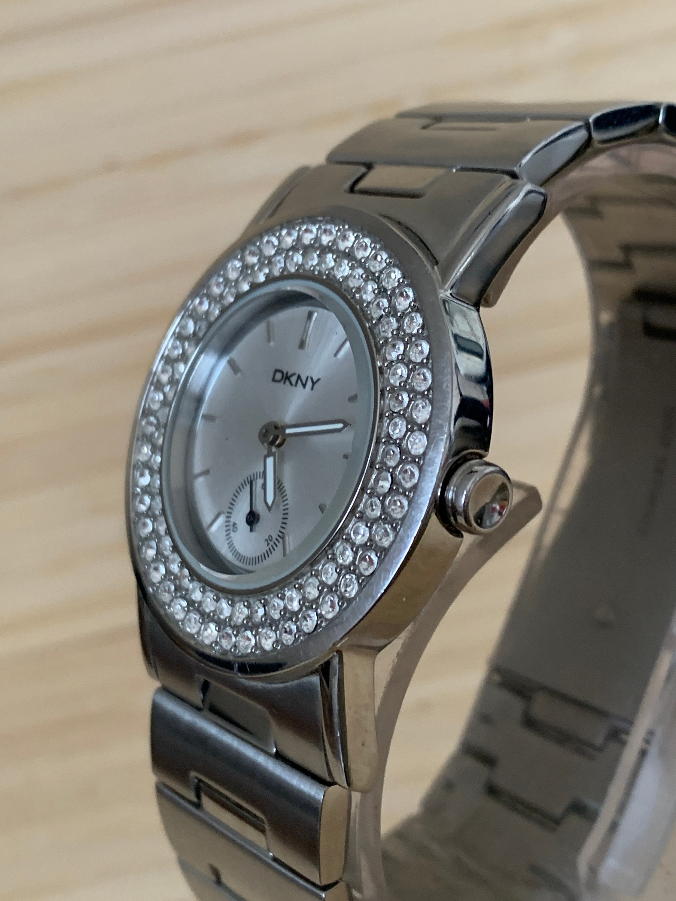 DKNY NY3495 Ladies Watch All Stainless Steel in an  display picture 3