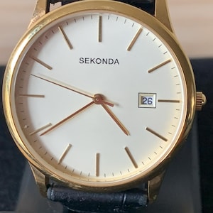 Vintage Sekonda Date Quartz Watch