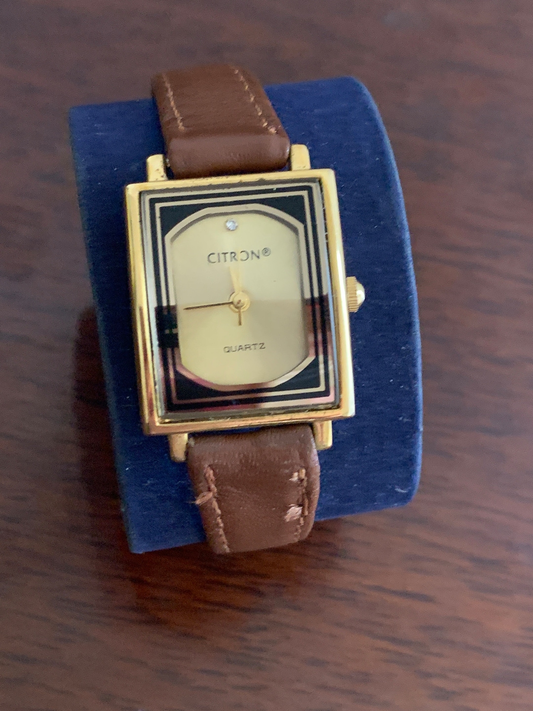Quartz Movement CITRON Rectangular Fashion Watch