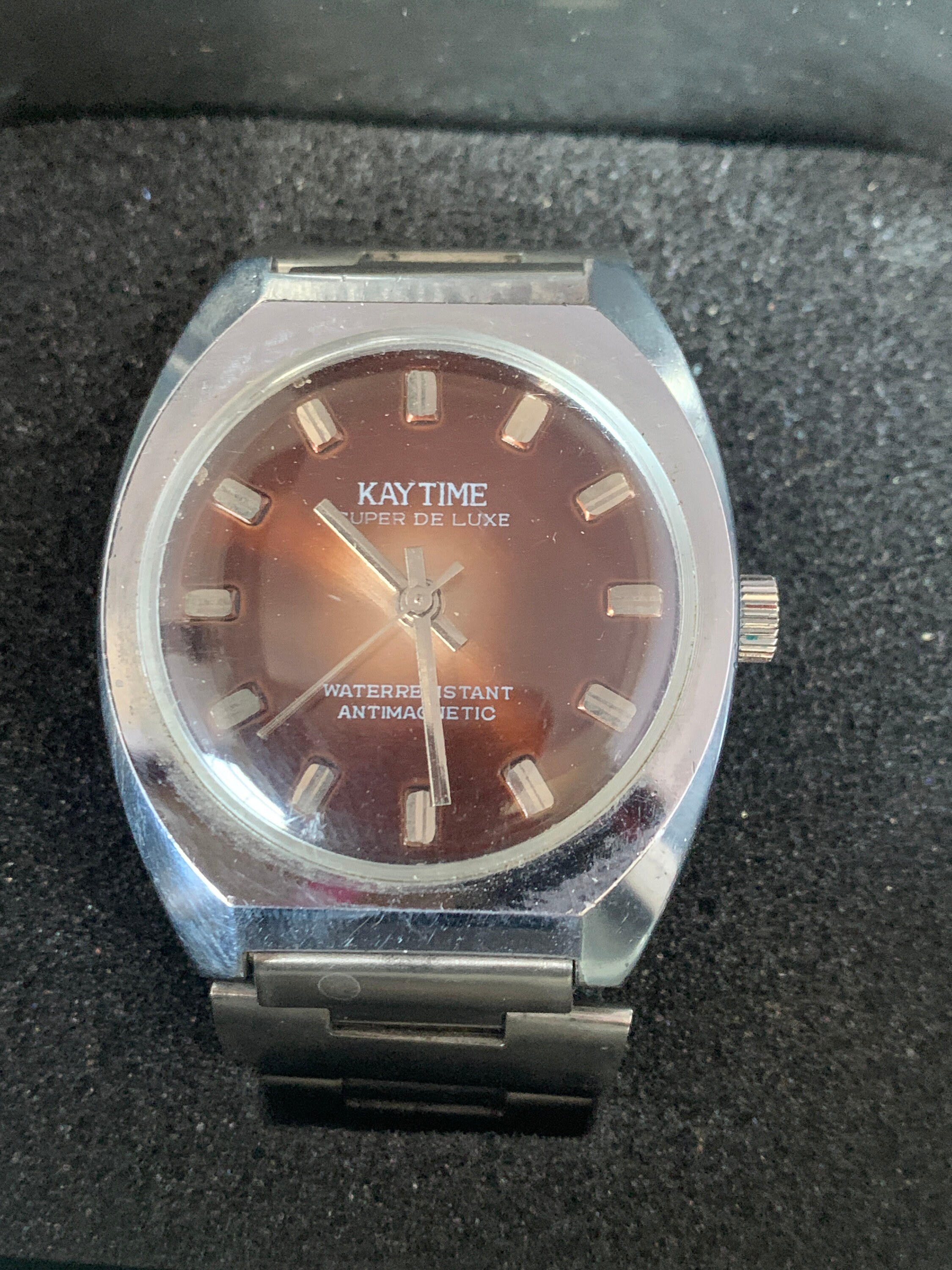 Vintage Watch Kay Time Super De Luxe on Original Strap - Etsy