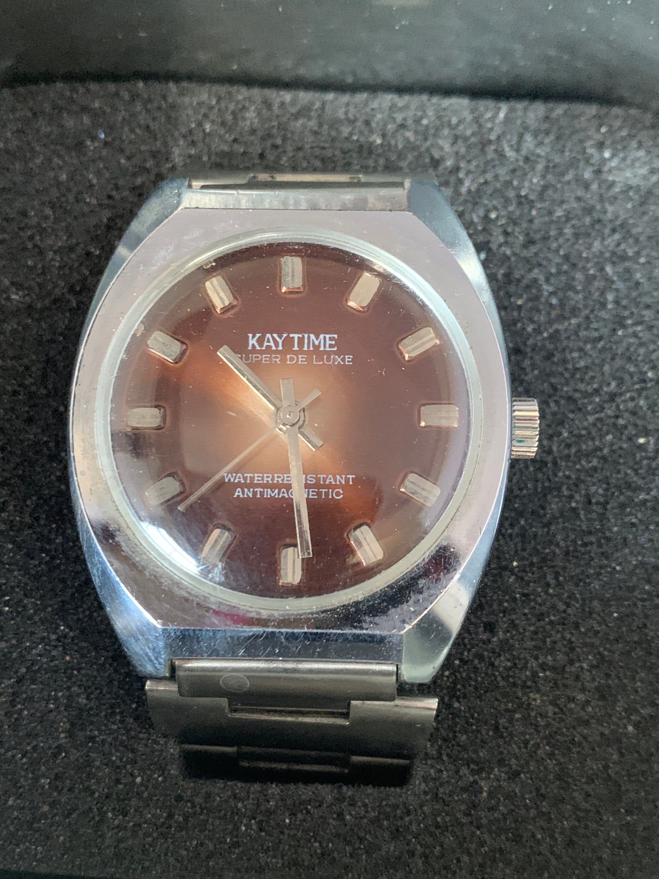 Vintage Watch Kay Time Super De Luxe on Original Strap - Etsy Vintage Watch Kay Time Super De Luxe on Original Strap - Etsy