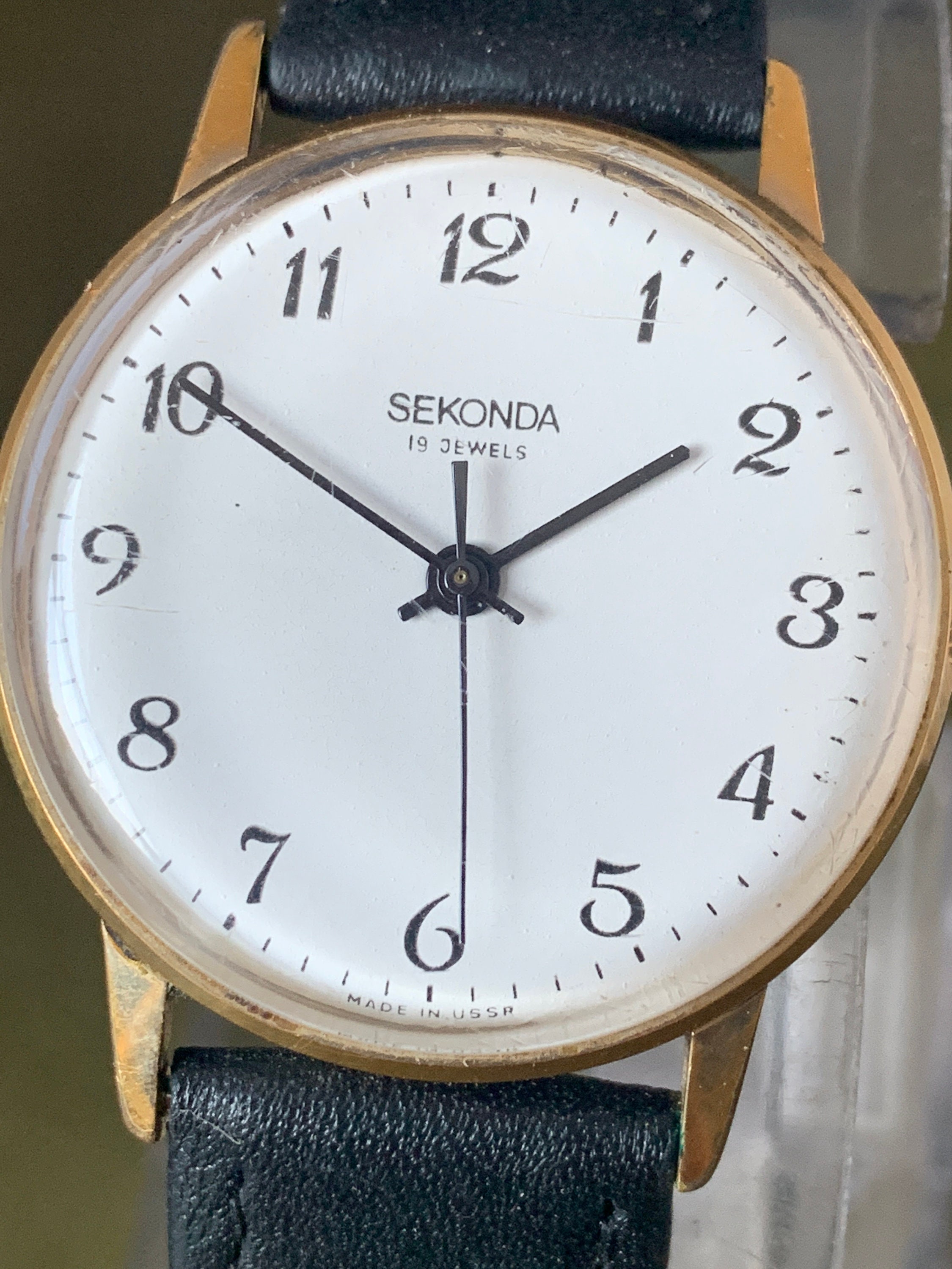 Orologio manuale vintage Sekonda GP di Gent 19 gioielli | Etsy Italia