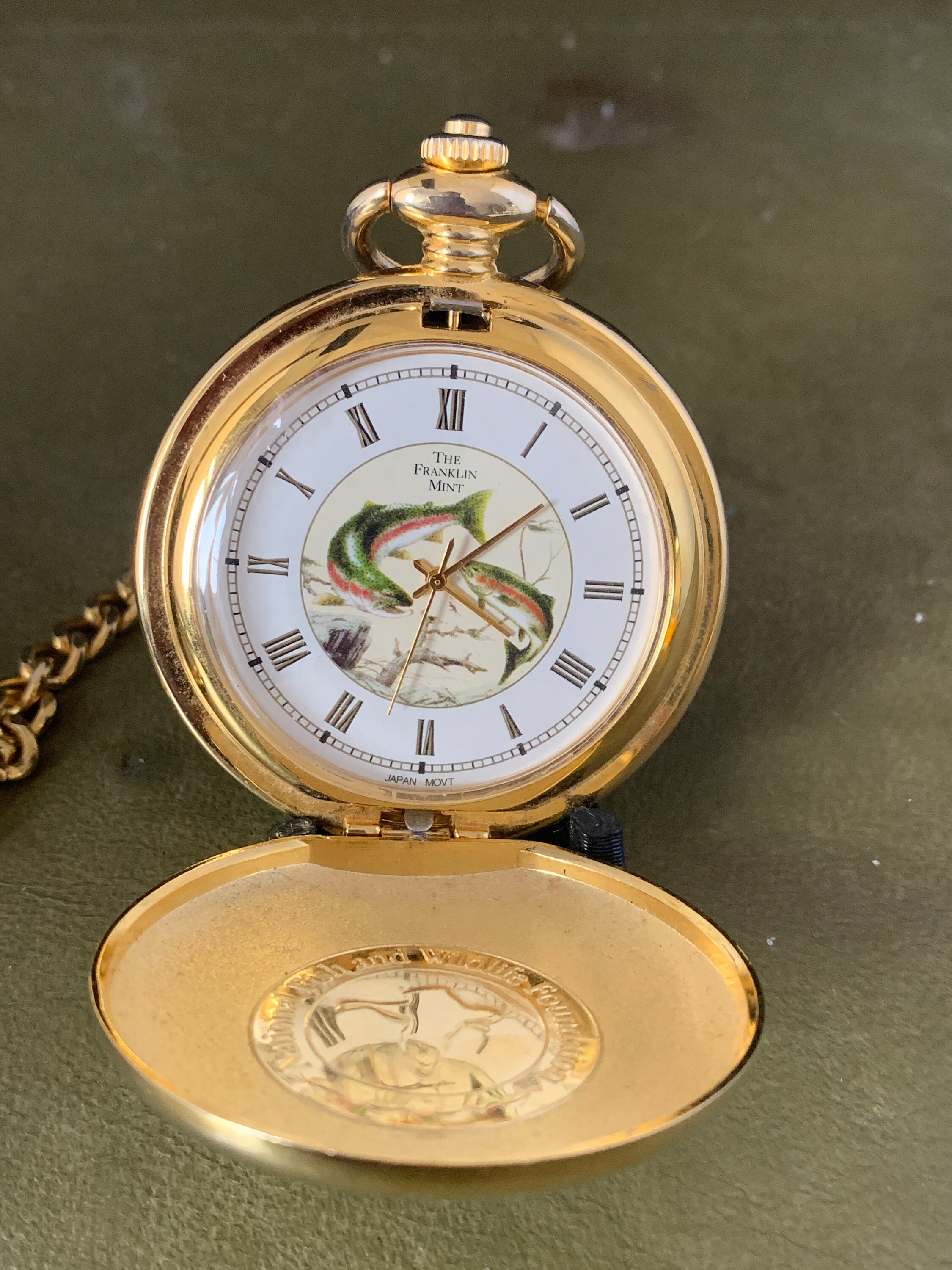 franklin mint taschenuhr