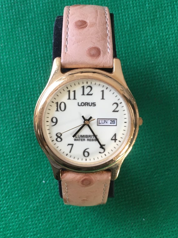 lorus lumibrite watch