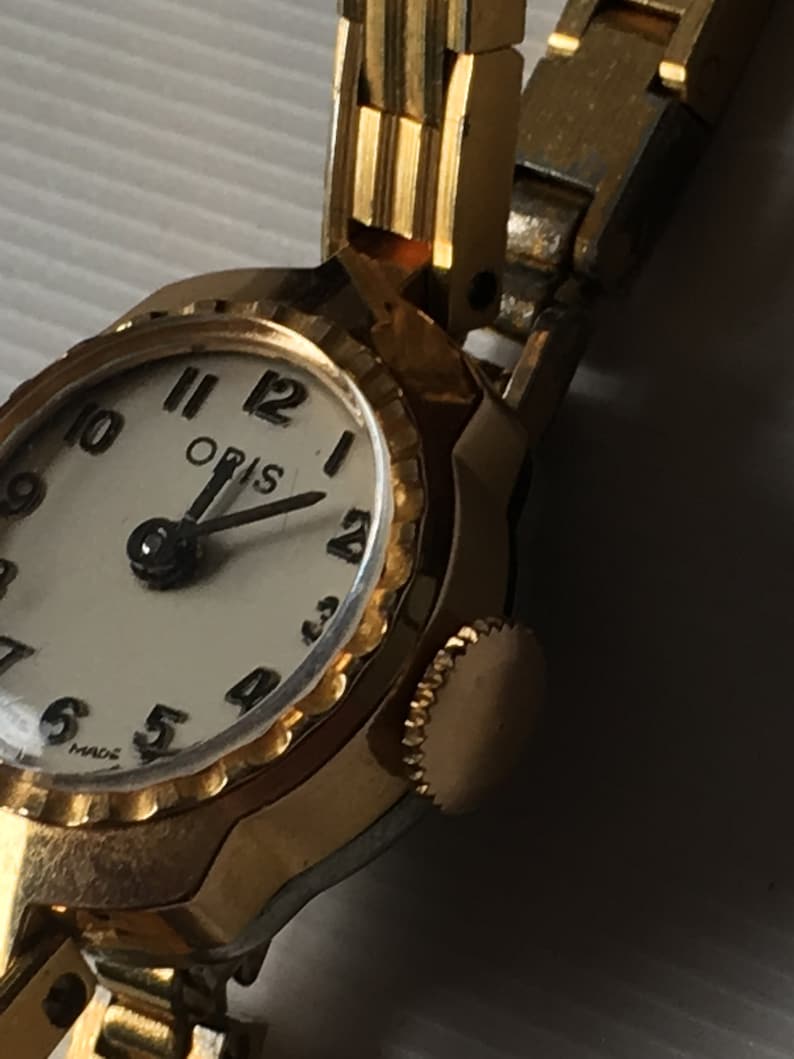 Vintage Ladies Oris Watch Gold Plated with movement 440 KIF Etsy