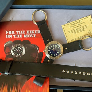 Very Unusual  Brooks & Bentley Easy Rider bikers watch