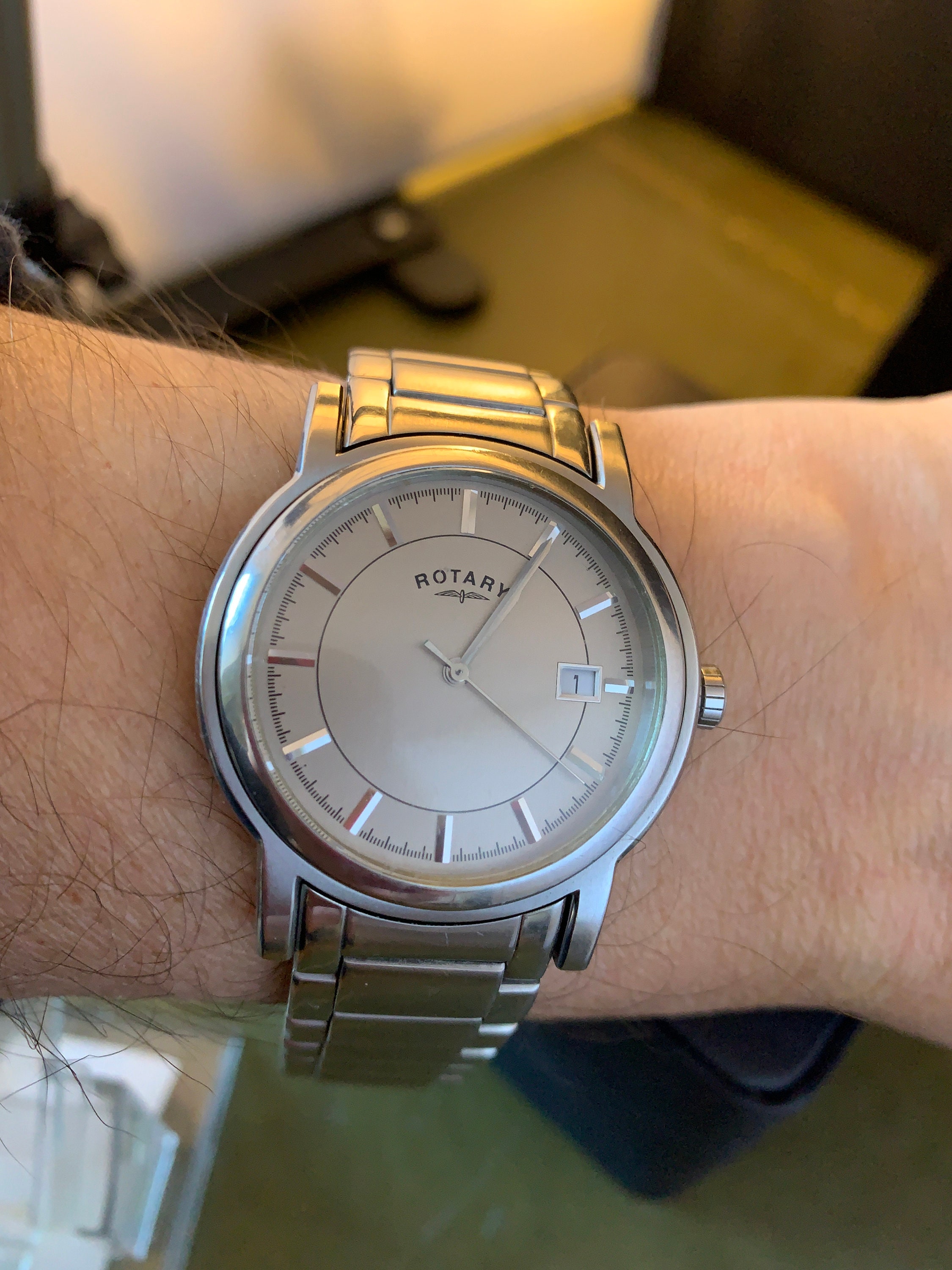 Rotary Dolphin Standard Originals Quartz Stainless Steel Two Tone