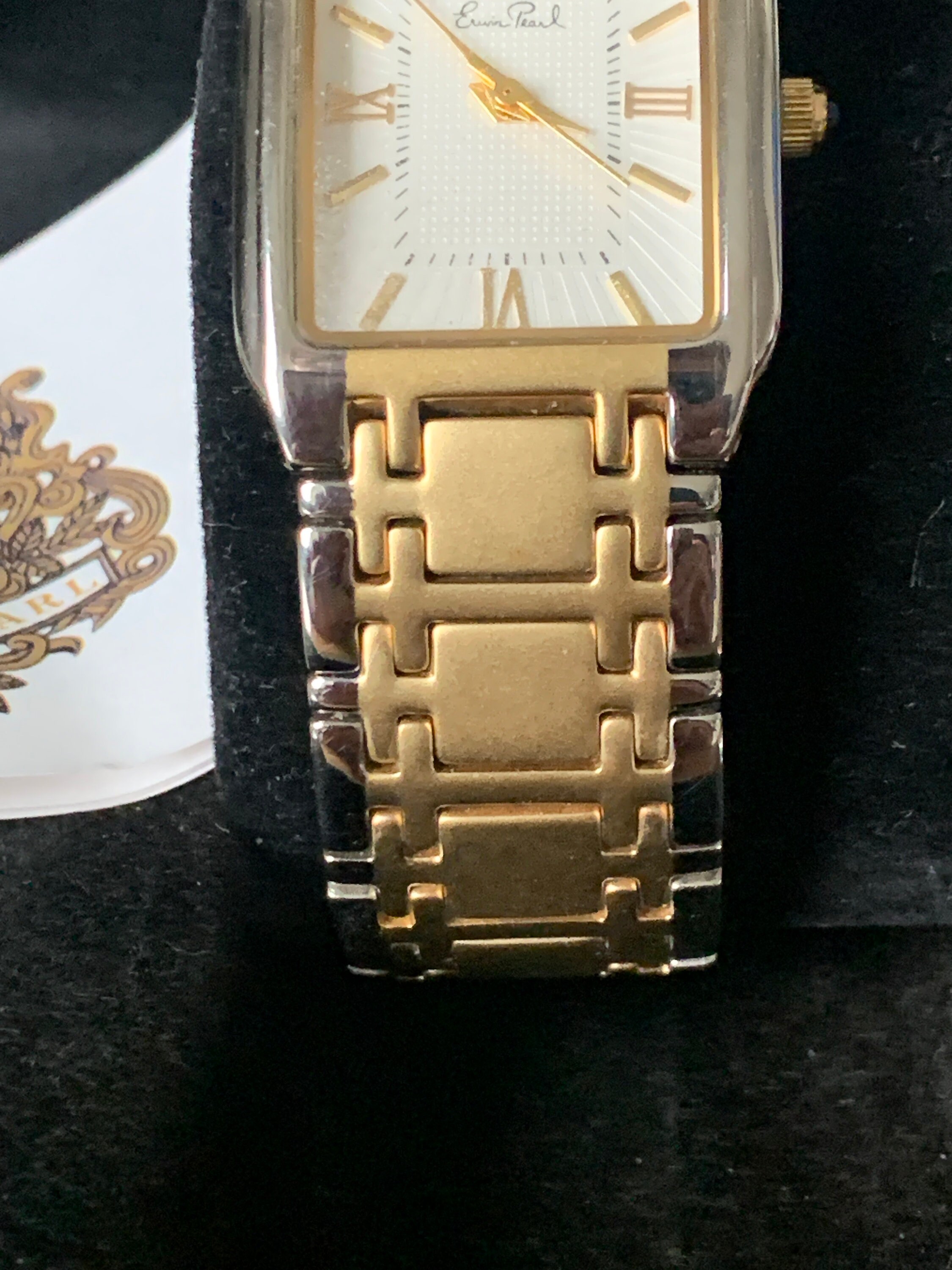 Erwin Pearl Bracelet Unisex Watch 24.6mm Two-tone (silver  display picture 1