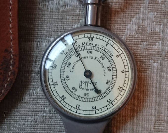 Vintage German Precision Map Measure Compass Germany Nautical Miles ...