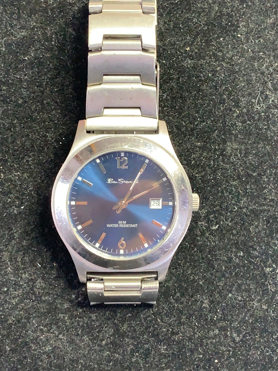 Ben Sherman Men's Watch S074 With Blue Dial - Etsy Ben Sherman Men's Watch S074 With Blue Dial - Etsy