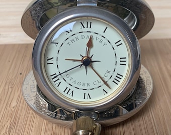 Voyager Clock Blue - Dalvey